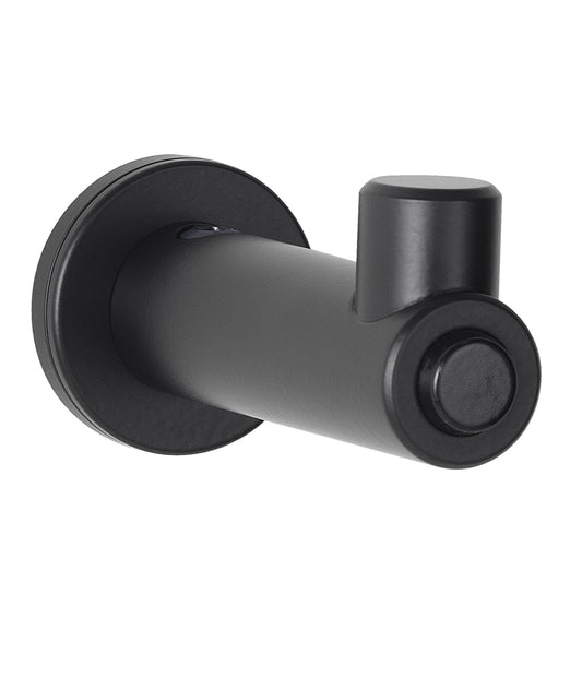 Bobrick  B-9541.MBLK -  Surface-Mounted Coat Hook with Bumper, Satin Finish Steel
