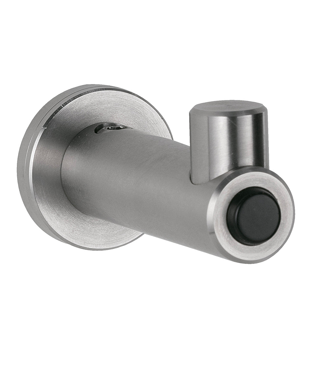 Bobrick  B-9541 -  Surface-Mounted Coat Hook with Bumper, Satin Finish Steel