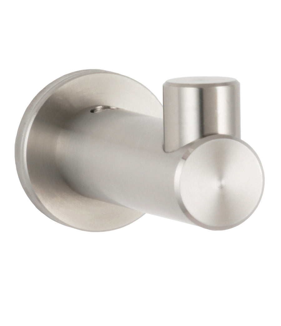 Bobrick B-9542 - Surface-Mounted Coat Hook, Satin Finish Steel
