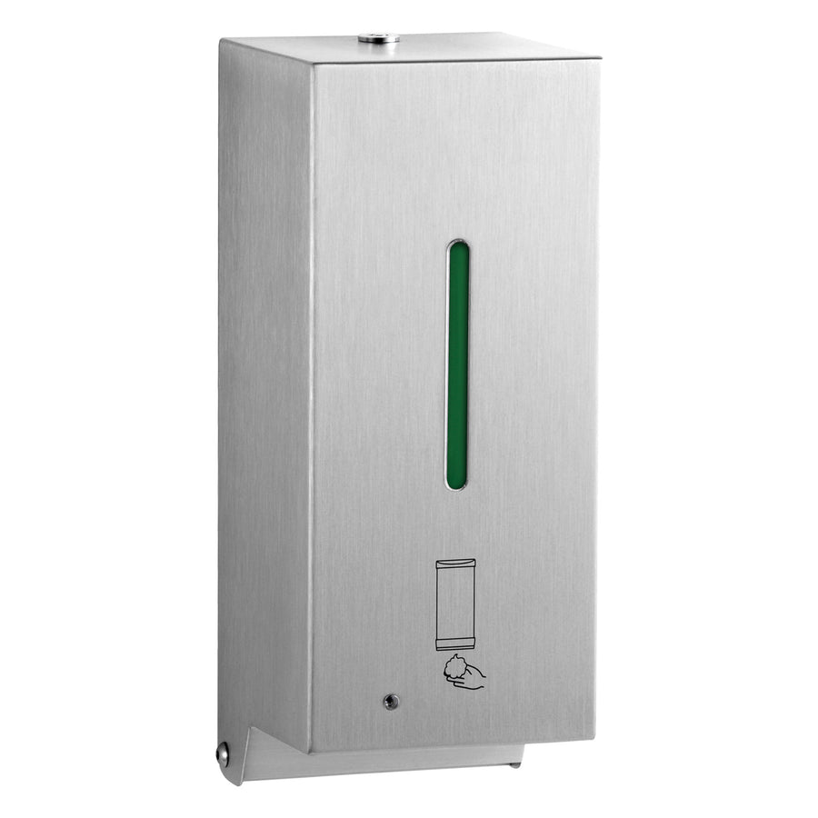 Bobrick B-2013 - Surface-Mounted Automatic Foam Soap Dispenser, Satin Finish, 27-fl oz.