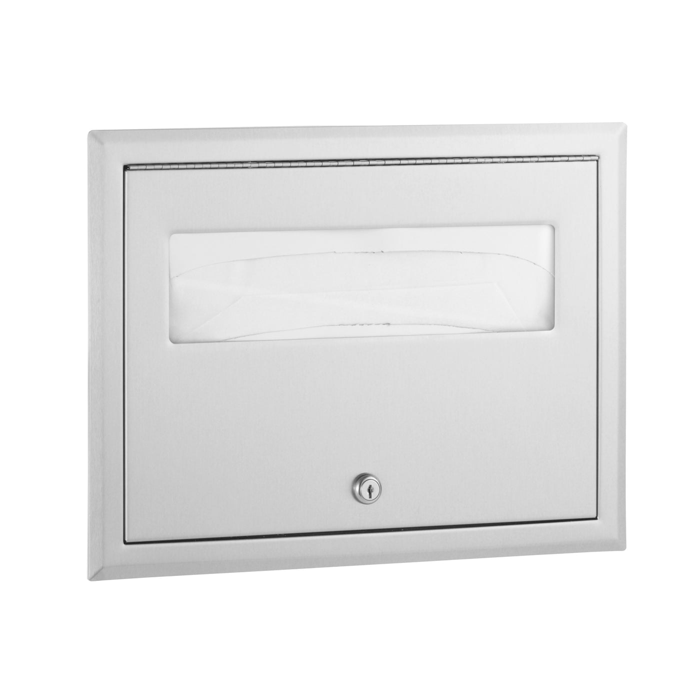 Bobrick B-301 - Recessed Seat-Cover Dispenser, Satin Finish
