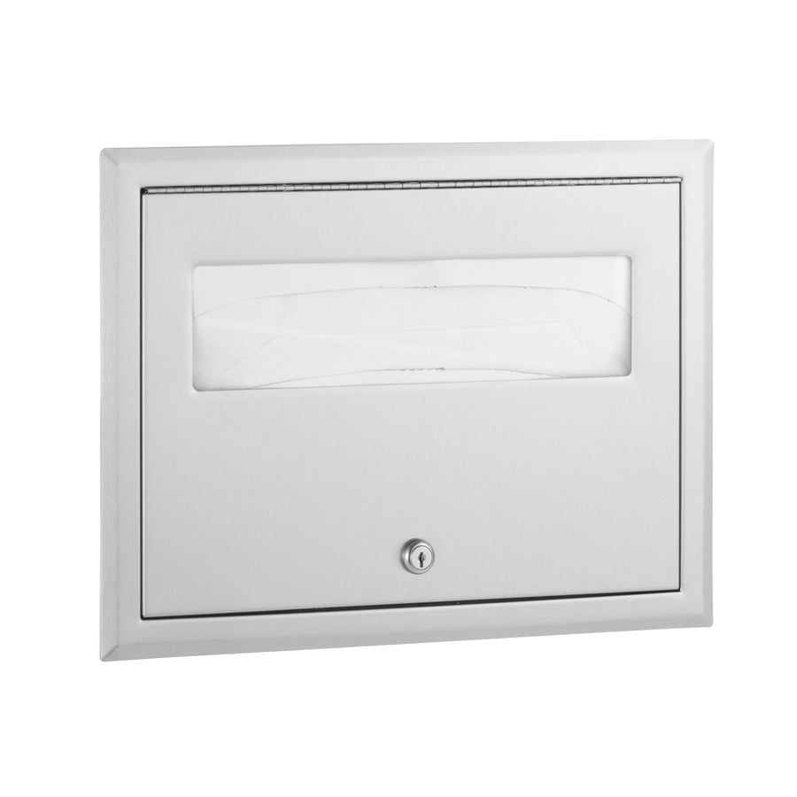 Bobrick B-301 - Recessed Seat-Cover Dispenser, Satin Finish