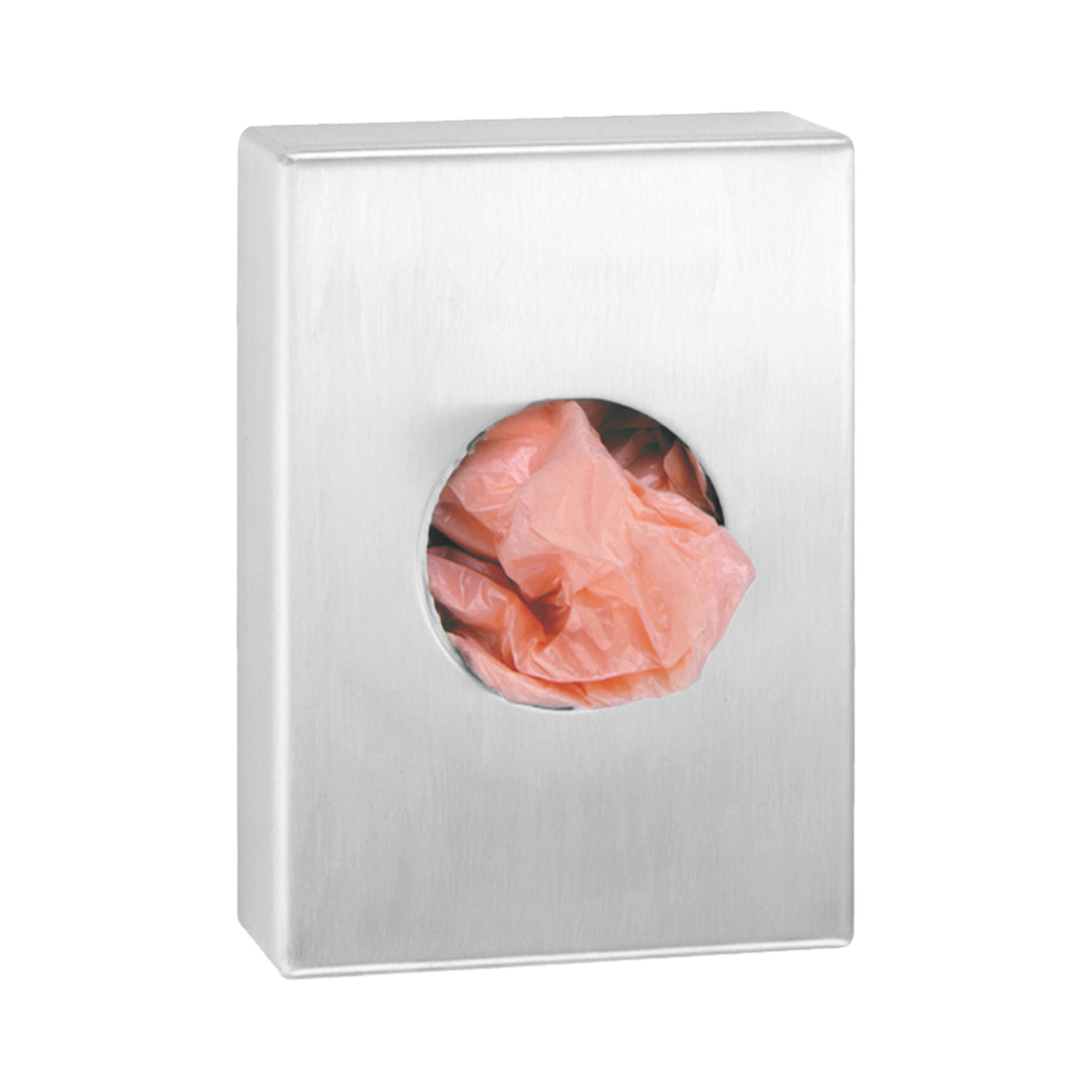 Bobrick B-3541 - Surface-Mounted Sanitary Disposal Bag Dispenser, Satin Finish
