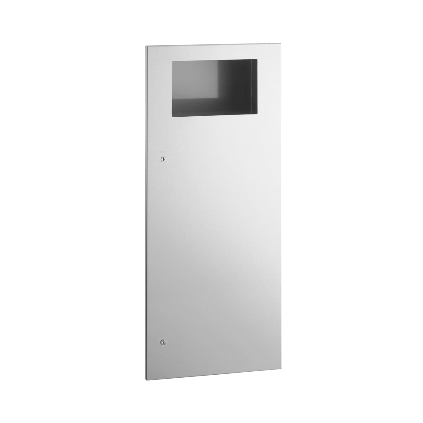 Bobrick B-35643 - Recessed Waste Receptacle, Satin Finish, 12-Gallon