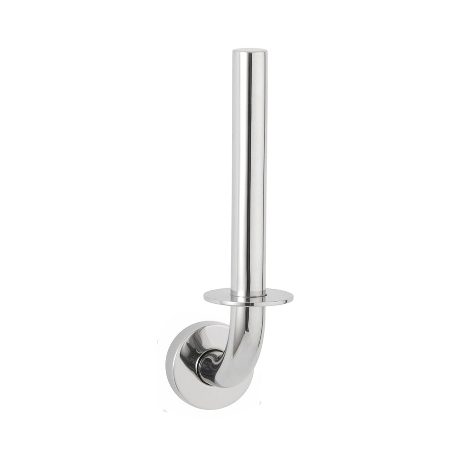 Bobrick B-5416 - Surface-Mounted Spare Toilet Tissue Holder, Cubicle Collection, Bright Polished, One Roll
