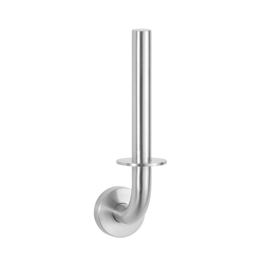 Bobrick B-541 - Surface-Mounted Spare Toilet Tissue Holder, Cubicle Collection, Satin Finish, One Roll
