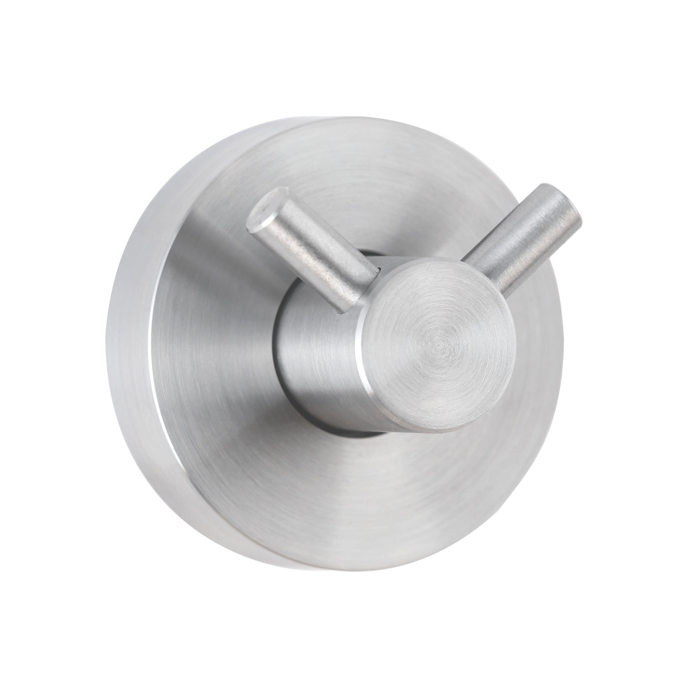 Bobrick B-549 - Surface-Mounted Double Coat Hook, Cubicle Collection, Satin Finish