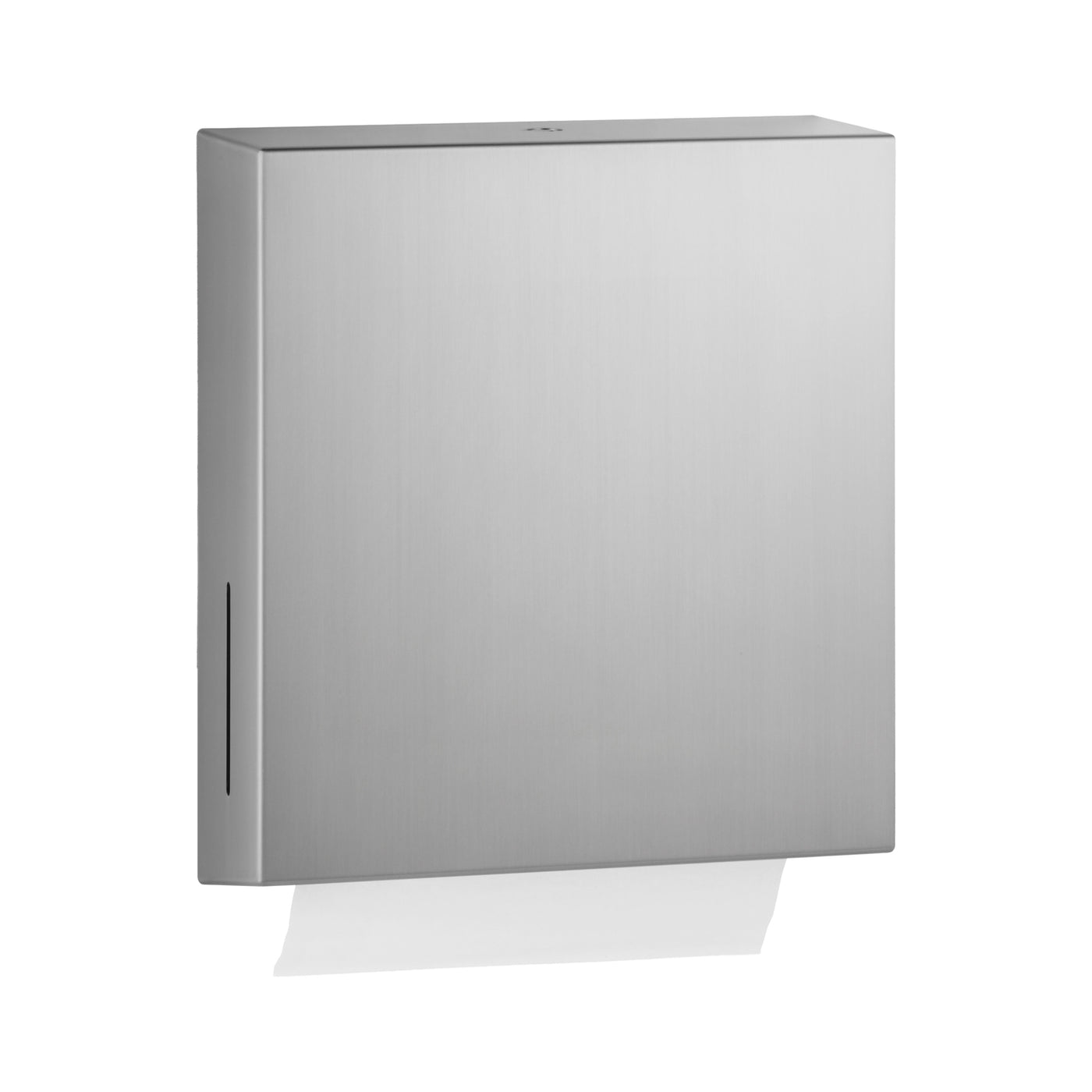 Bobrick B-9262 – Surface-Mounted Paper Towel Dispenser, Satin Finish, 525 Multifold Towels