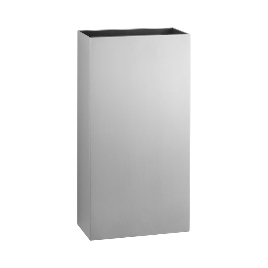 Bobrick B-9279 – Surface-Mounted Waste Receptacle, Satin Finish, 6-Gallon