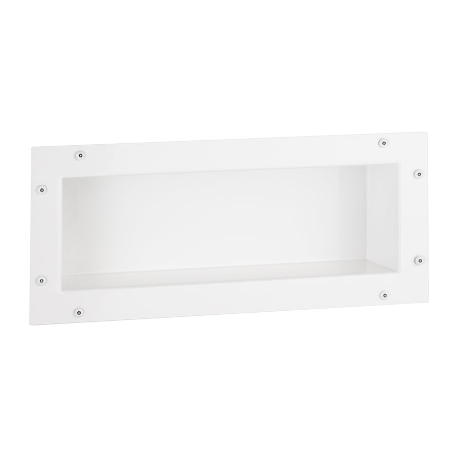 Bobrick B-9883 - Recessed Shelf, Ligature Resistant, White Powder-Coated